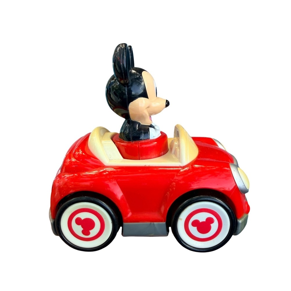 Disney Mickey Mouse Red Roadster Toy Car Hap-P-Kid Collectible C05617 M1704